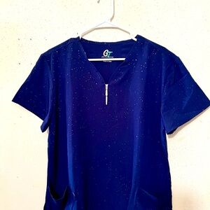 GT PERFORMANCE MEDICAL UNIFORM SCRUB TOP —-PLEASE READ DESCRIPTION—-